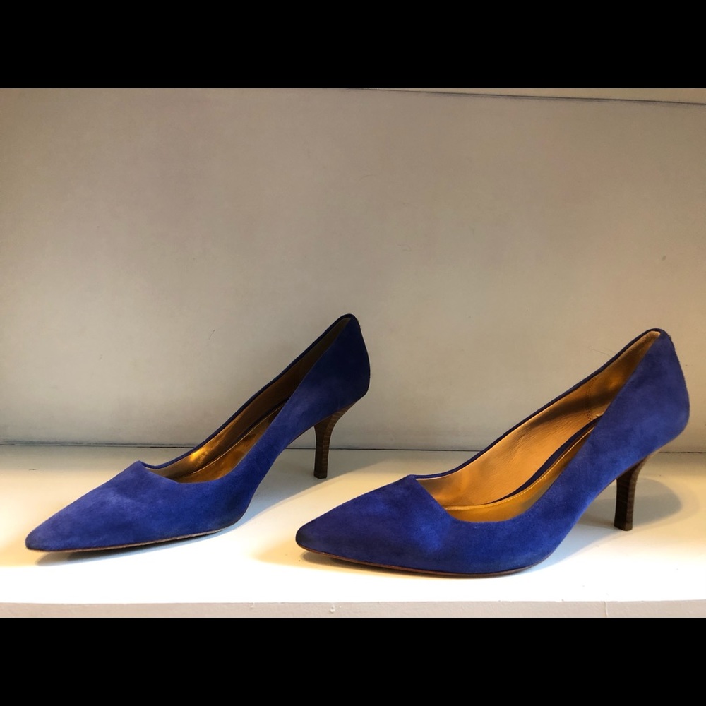 Coach Suede Heels